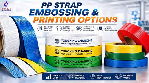 Últimas soluções da empresa sobre Opções de gravação e impressão de cinta PP | YongxingZhanxing
