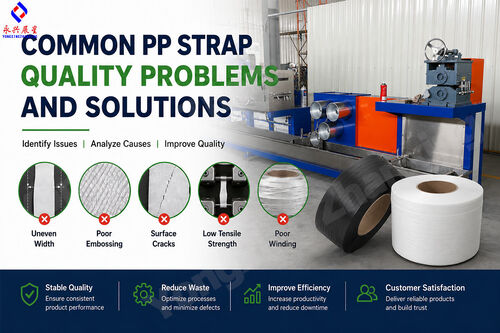 Últimas soluções da empresa sobre Common PP Strap Quality Problems and Solutions | Yongxing Zhanxing