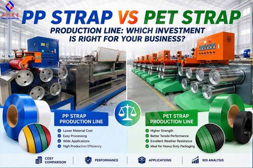 Últimas soluções da empresa sobre PP Strap vs PET Strap Production Line: Which Investment Is Right for Your Business? | Yongxing Zhanxing