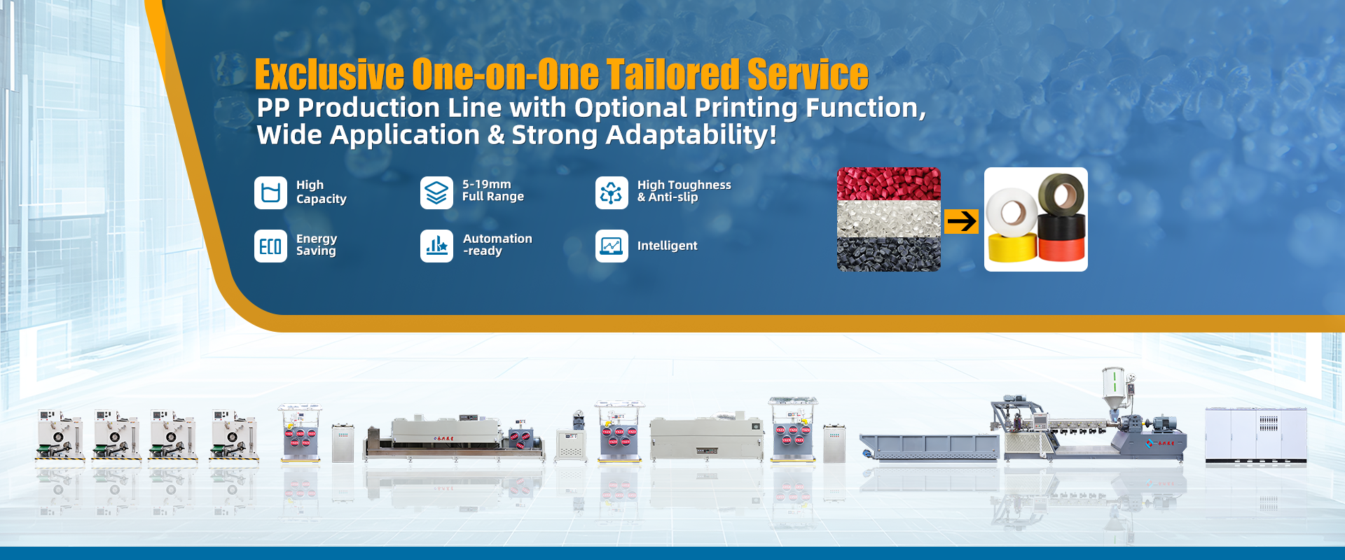 Qualidade Máquina de Fabricação de Faixas de PP fábrica