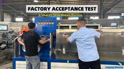 Últimos blogs da empresa sobre O que acontece antes de uma linha de produção de cintas PP iniciar a produção? | YongxingZhanxing