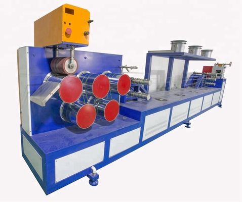 Bom preço 150-200 KG/H Máquina de Fabricação de Faixas de PET de Plástico 0,4-1,5 mm on-line