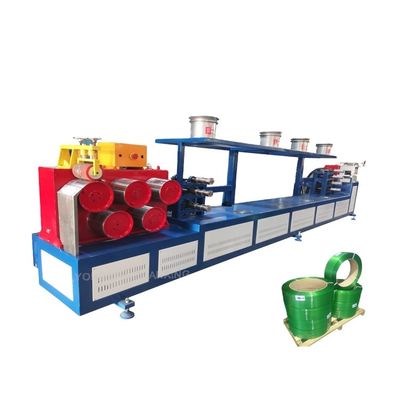 Bom preço Linha de produção de tiras de plástico de extrusão de PET 9 mm single screw on-line