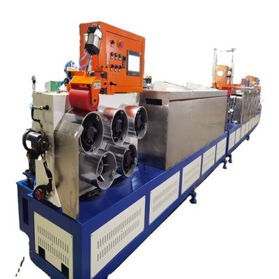 Bom preço 0.4-1.5mm PET banda de fixação Linha de extrusão single-parafuso on-line