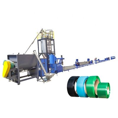 Bom preço Máquina de Fabricação de Faixas de PET de Plástico de 9 mm Máquina de Fixação de Faixa de Parafuso Único on-line