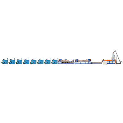 Bom preço Máquina de Fabricação de Faixas de PP para a Produção de Faixas de Embalagem de PP/PET em Single Twin Screw 8 Straps on-line
