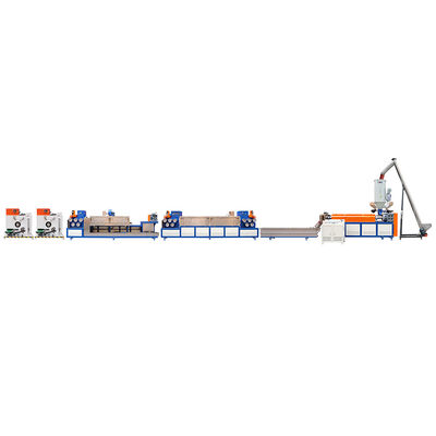 Bom preço Produtividade 38CrMoAlA Máquina de Fabricação de Faixa de Embalagem de PP de Parafuso Duplo com Grau Automático Completo on-line