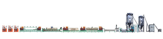 Máquina de Produção de Fita PET com Sistema de Controle PLC Chinês/Inglês para Produção Personalizada