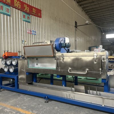 Linha de produção de tiras de PP de 4 tiras, parafusos duplos de 9 mm