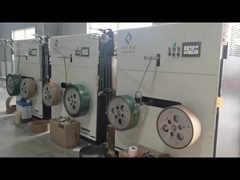 Linha de produção de tiras de PET de enrolamento automático para produção de polietileno tereftalato de PET consistente