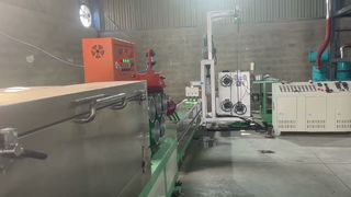 ? Vídeo de instalação do equipamento da linha de produção de cintas PET ?️